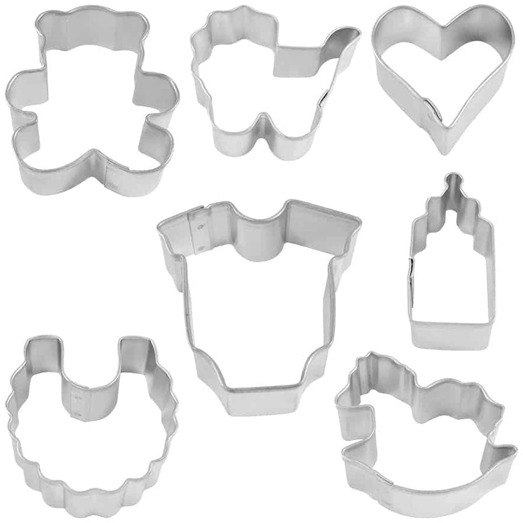 Mini Baby Cookie Cutter 7pc Set