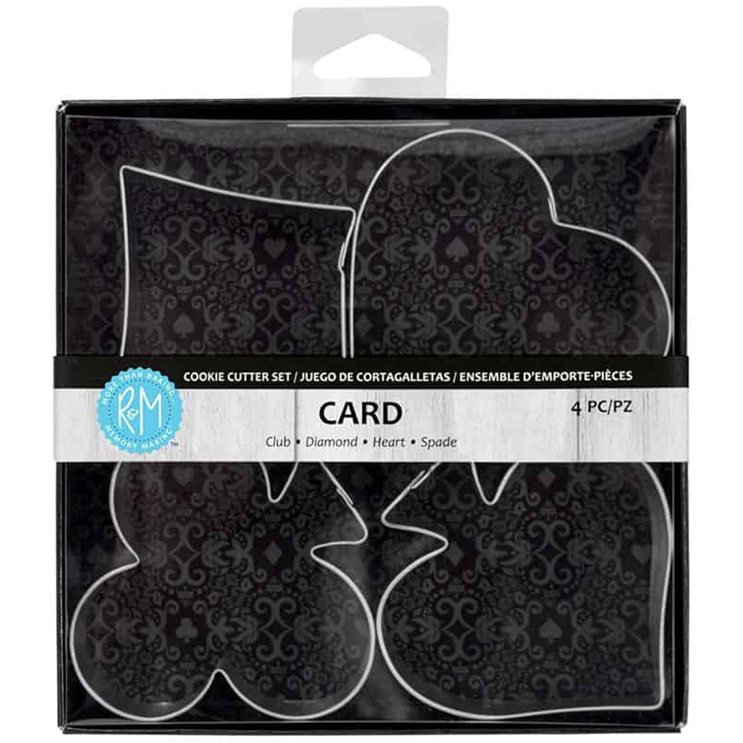 Card Cookie Cutter 4pc Set