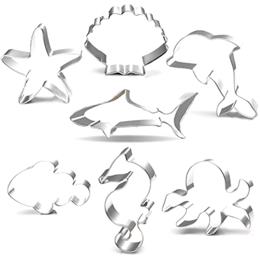 Aquarium Cookie Cutter 7pc Set