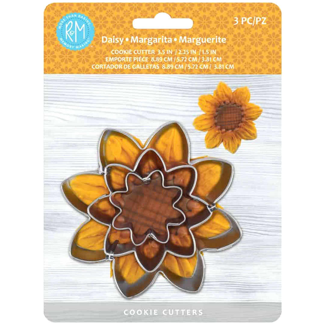 Daisy Cookie Cutters Nested 3pc Set