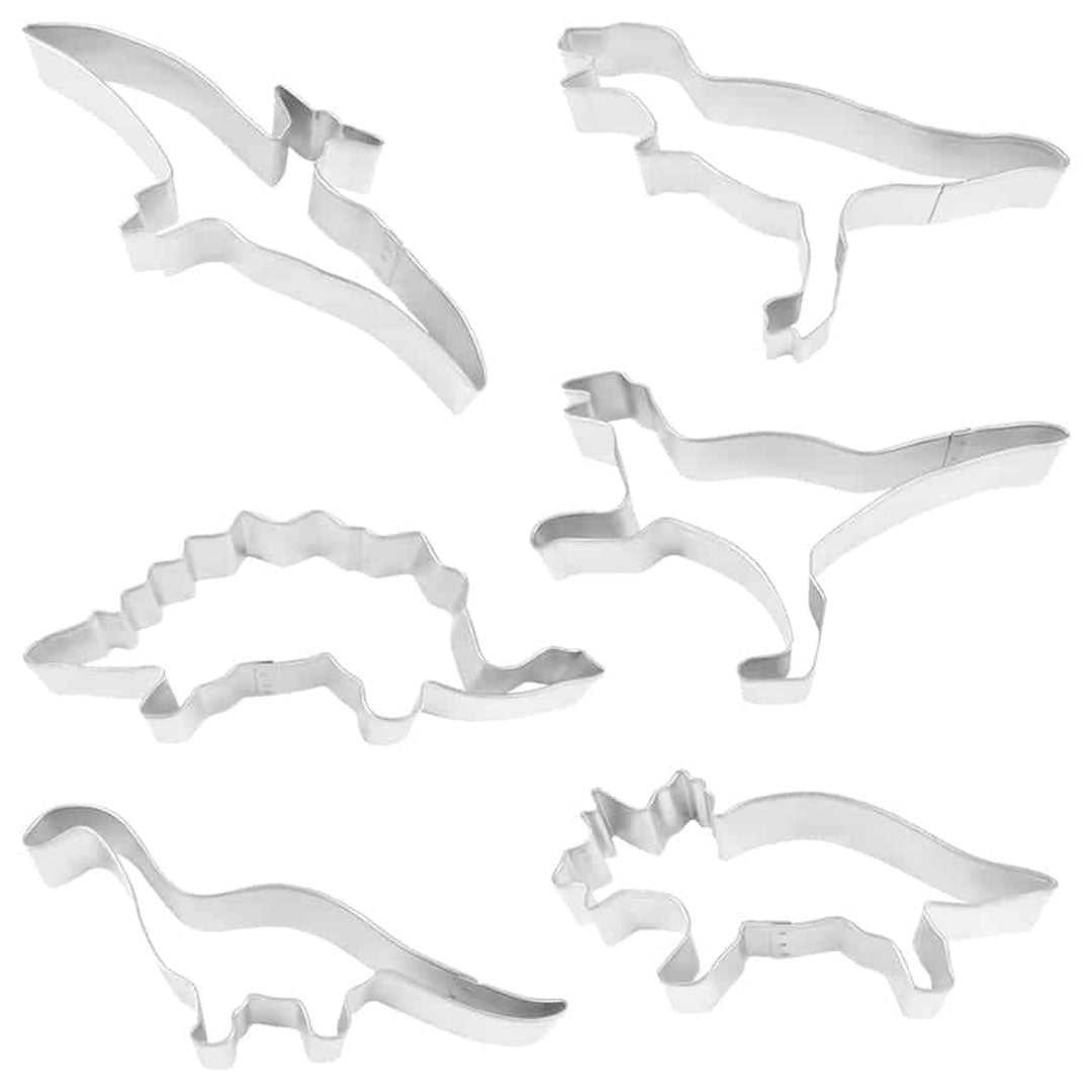 Dinosaur Cookie Cutters 6pc Set