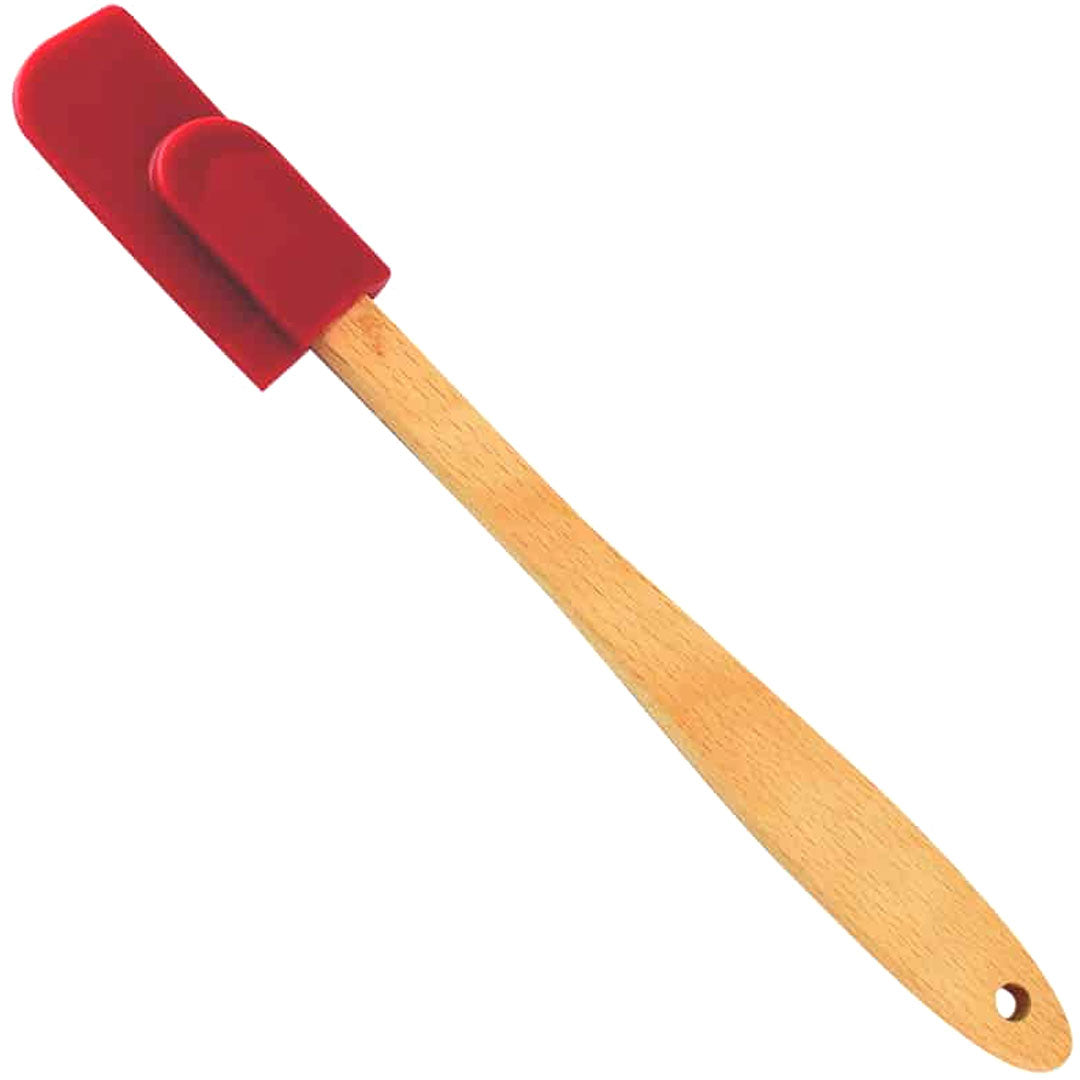 Mini Spatula Silicone Wood Handle