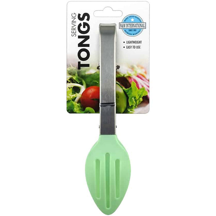 Green Slotted & Flat Tong Carded