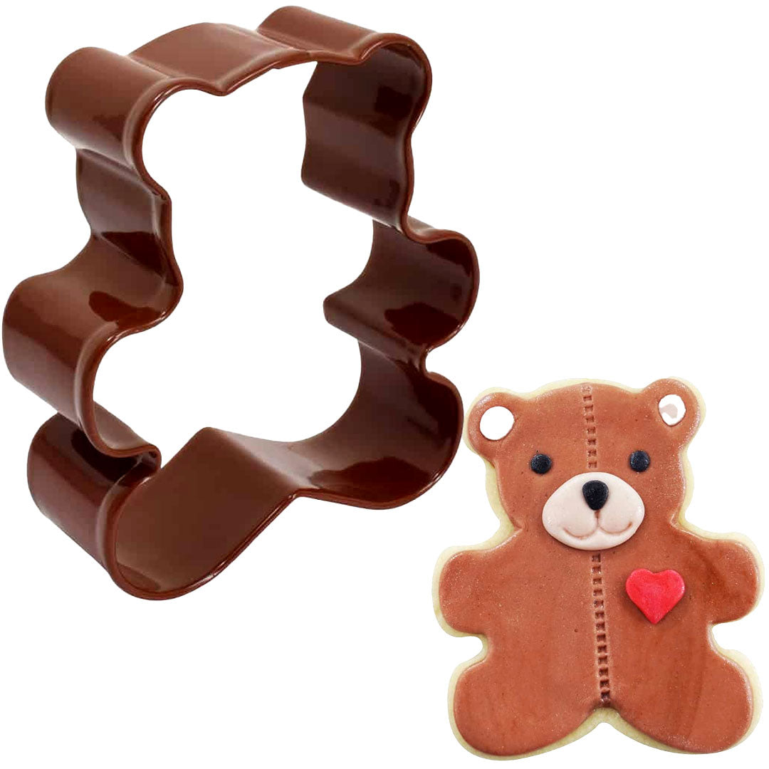 Teddy Bear Cookie Cutter 3in