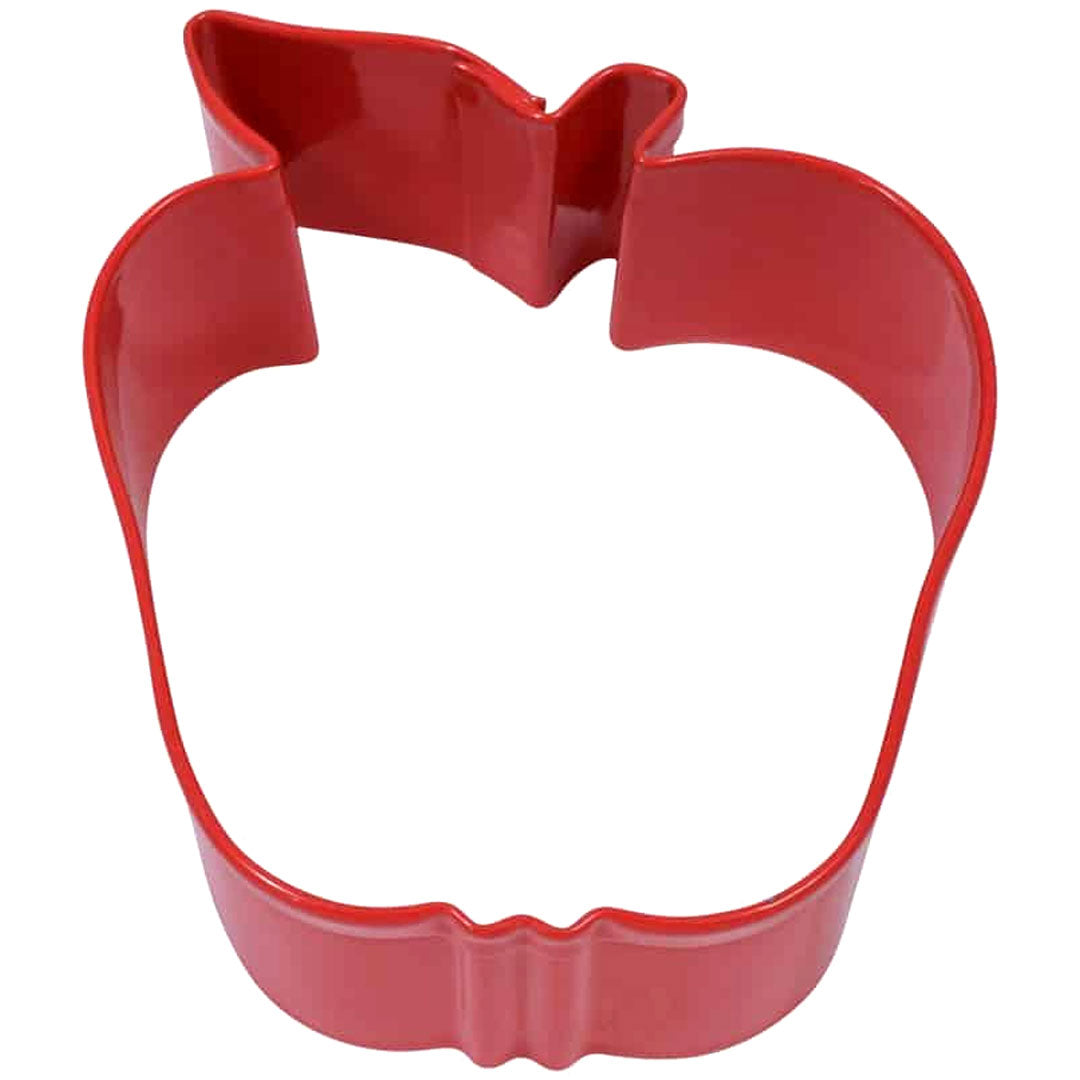 Apple Cookie Cutter Red 2.5in