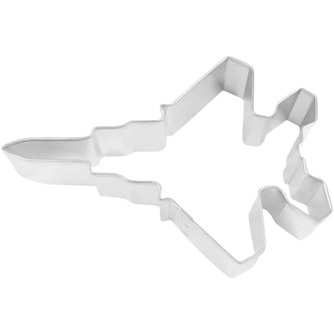 Fighter Jet Cookie Cutter 4.75in