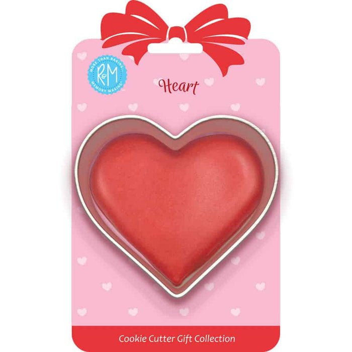 Heart Cookie Cutter 3.25in Carded