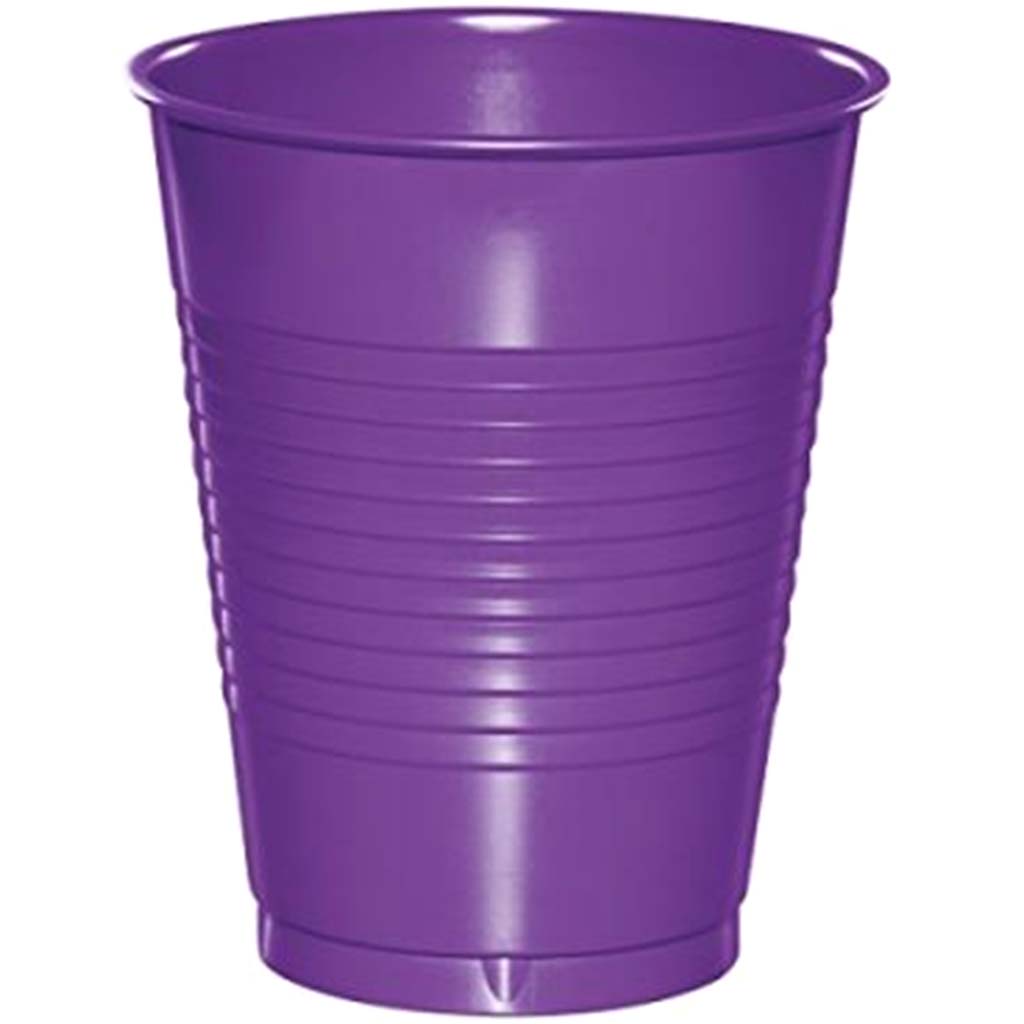 Plastic Tumbler 16oz Amethyst