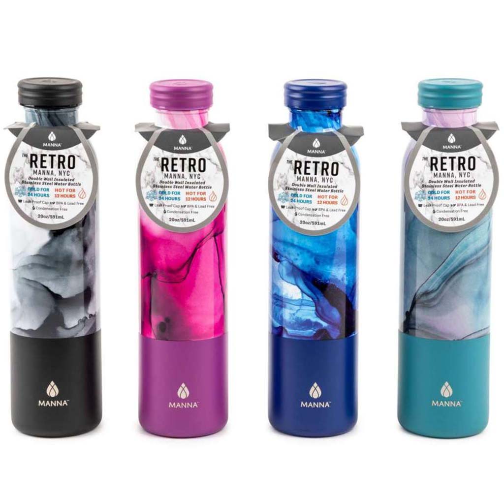 Retro Assorted Two Tone Watercolor, 20oz