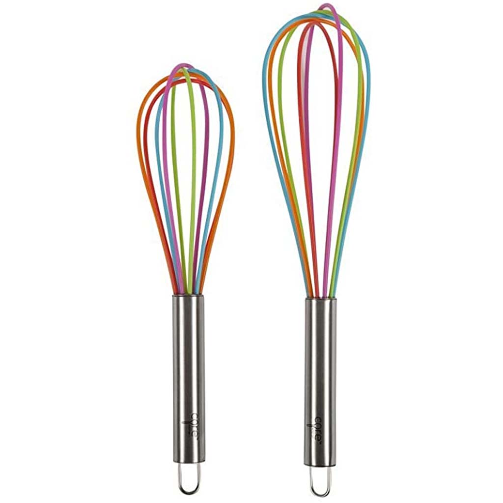 Rainbow Whisk Set 2pc 10in And 12in