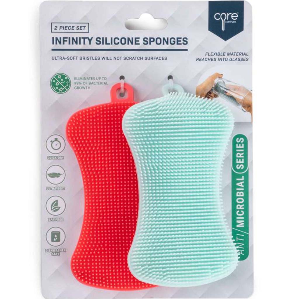 Infinity Silicone Sponges, Set of 2