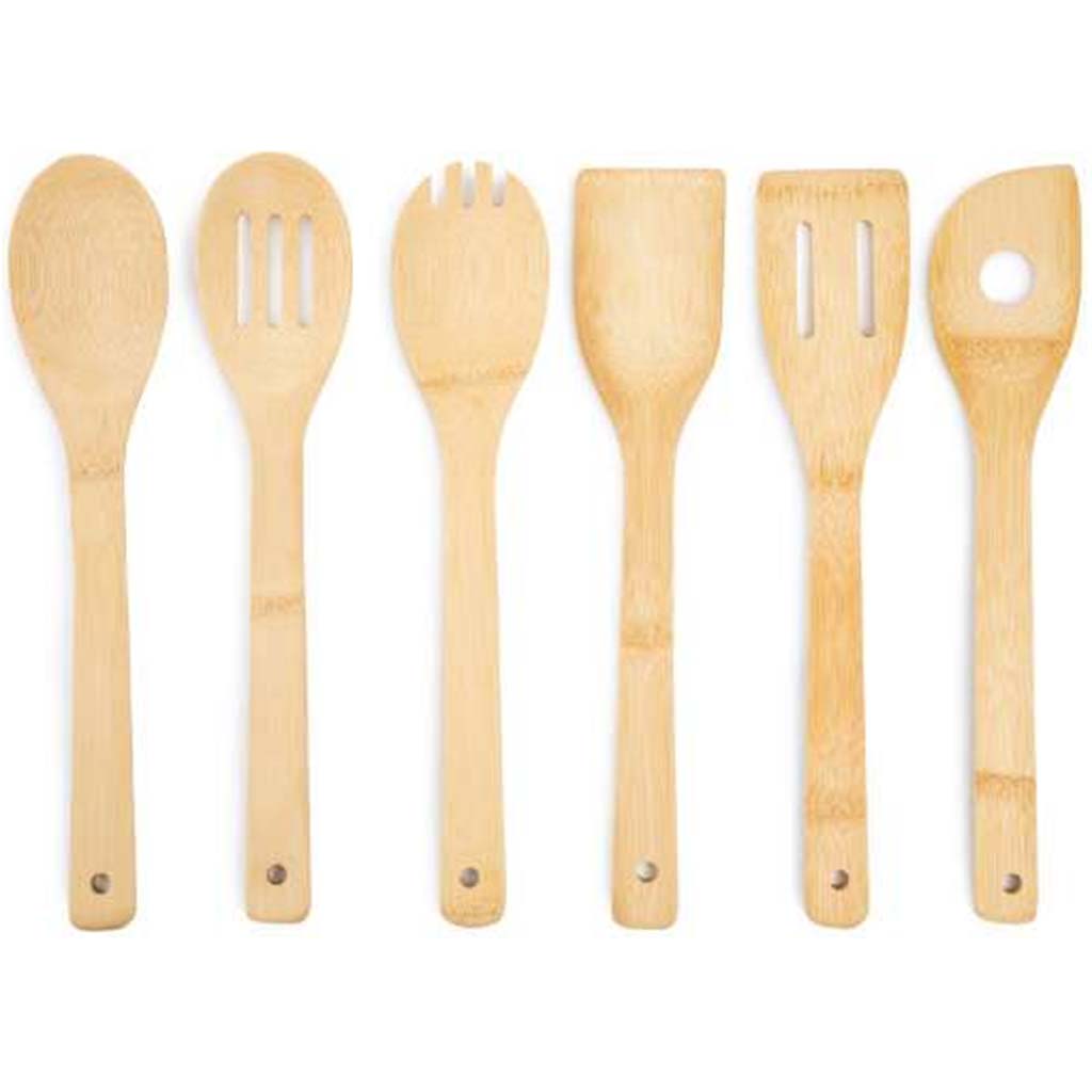 Utensil Set With Square Caddy, 7pc