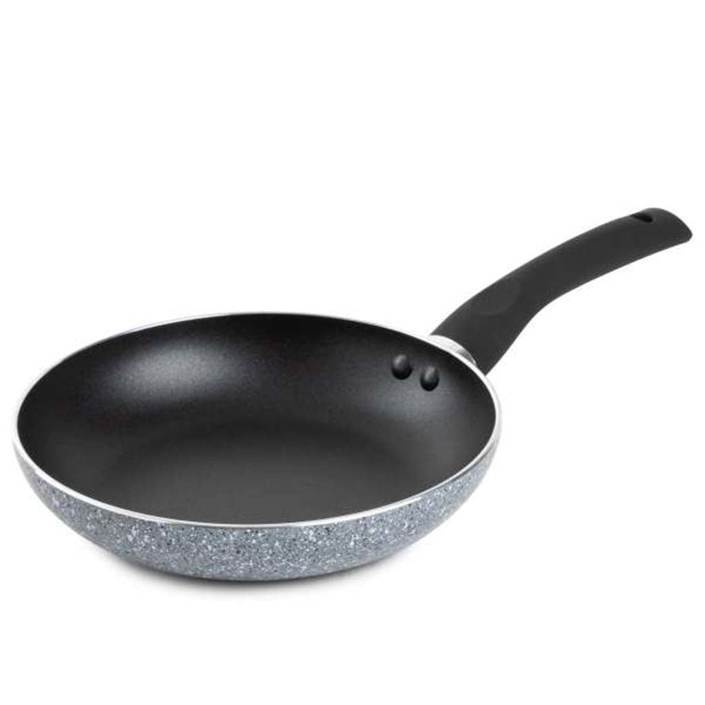 Aluminum Pressed Speckle Fry Pan Black &amp; Grey, 8in