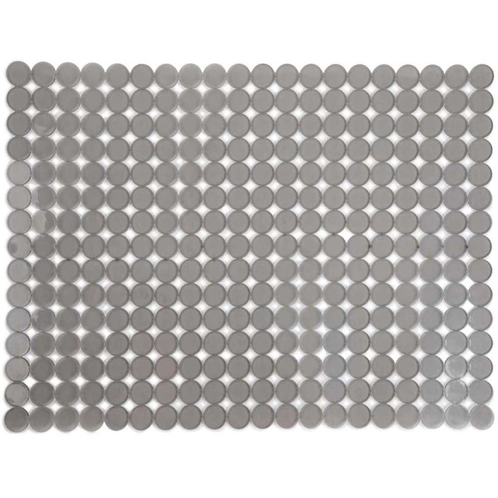 Non-Slip Sink Mat Dotted - Pewter