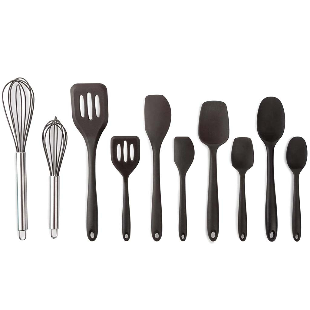 Essential Silicone Utensil Set 10pc Large Mini