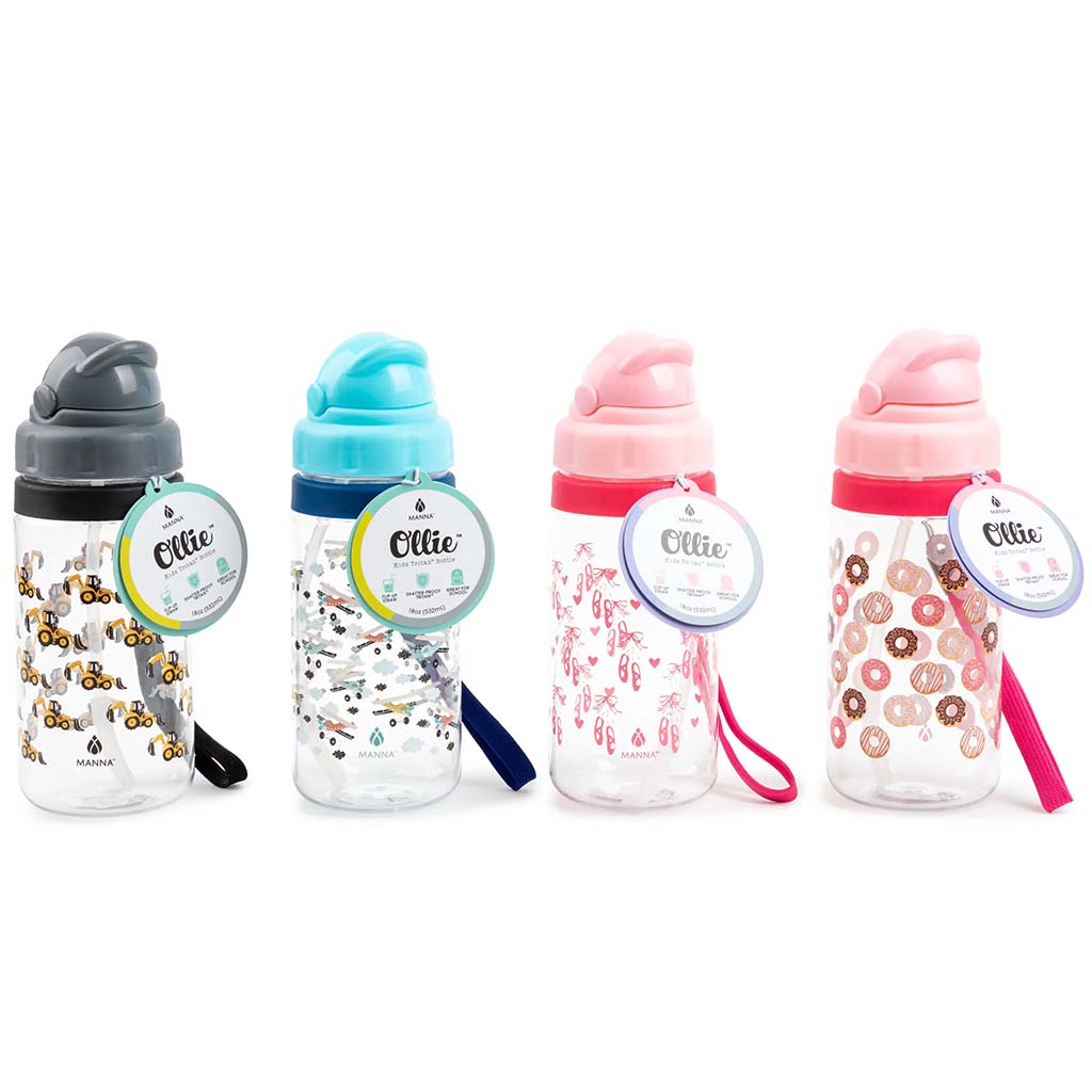 Ollie Plastic Bottle With Collapsible 18oz