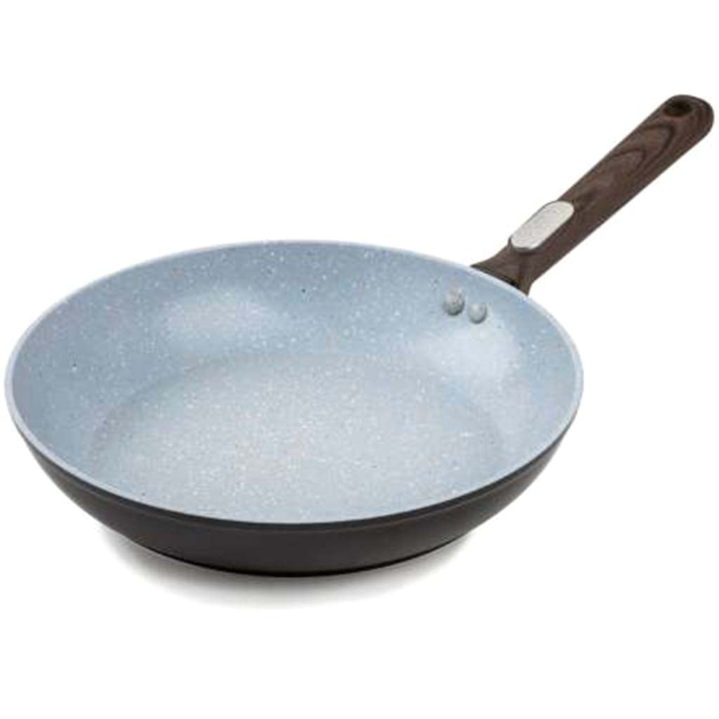 Aluminum Forged Speckle Interior Frypan 10in, Gray &amp; Black