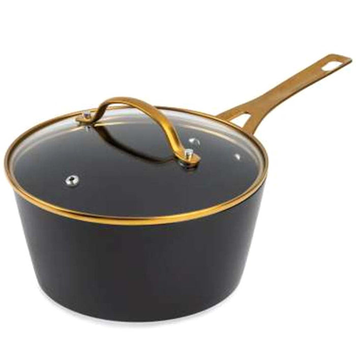 Orbit Ceramic Cookware Set 12pc- Black – Brooklyn Steel Co
