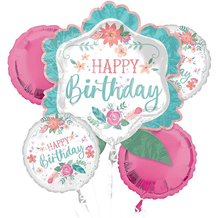 Free Spirit Birthday Bouquet Of Balloons