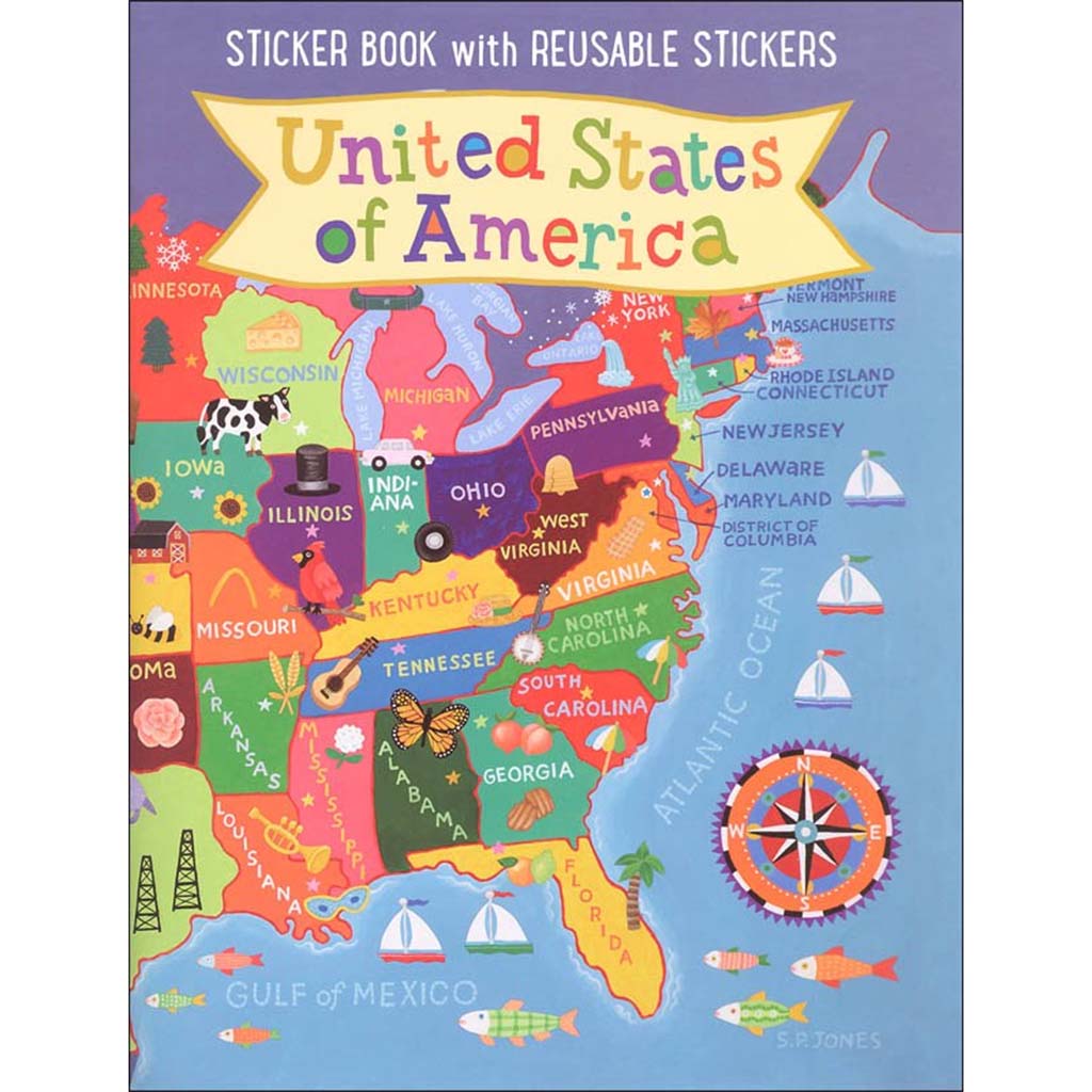 United States Sticker Book