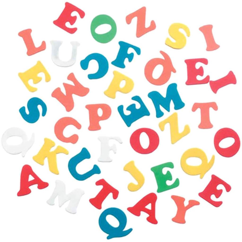 Foamies?® Alphabet Stickers Assorted Colors 135 pieces 