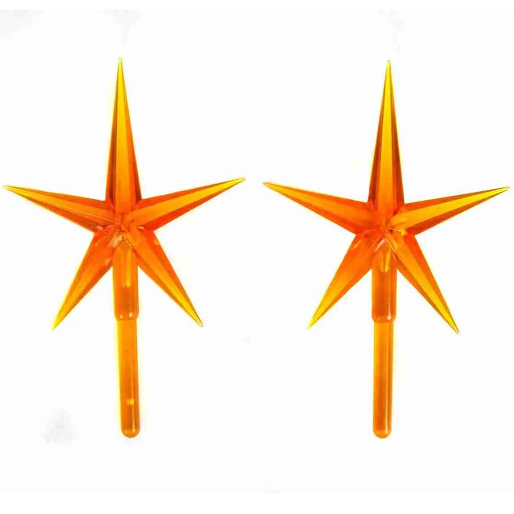 Gold Star for Ceramic Tree 2pc, 3.875in