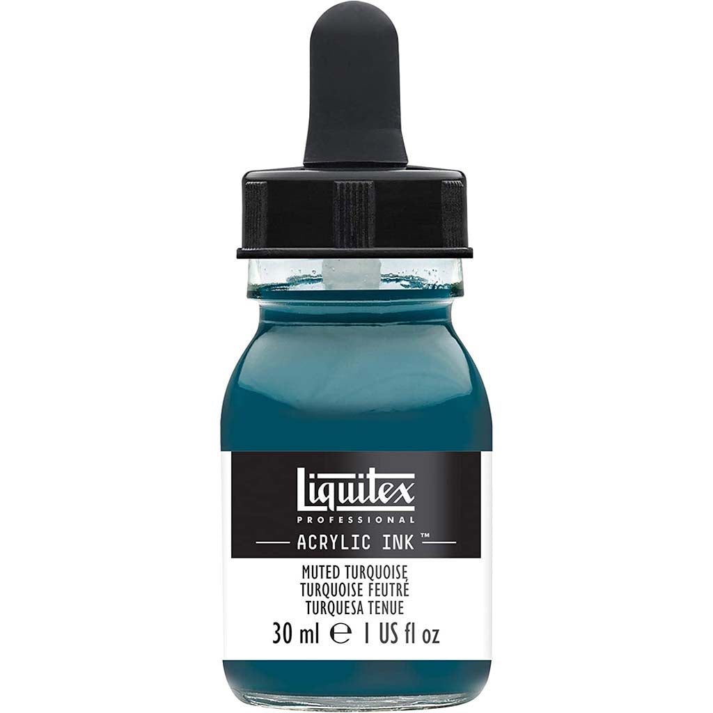 Liquitex Professional Acrylic Ink 30ml Muted Turquoise