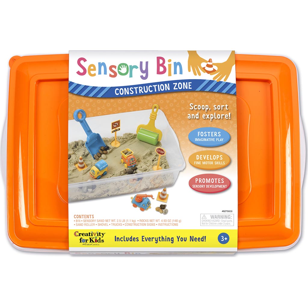 Sensory Bin Construction Zone