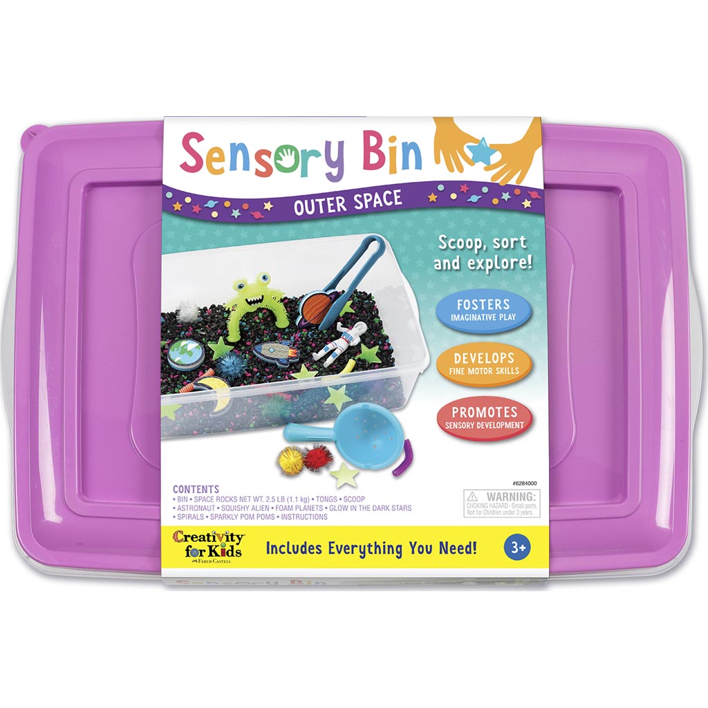 Sensory Bin Outer Space