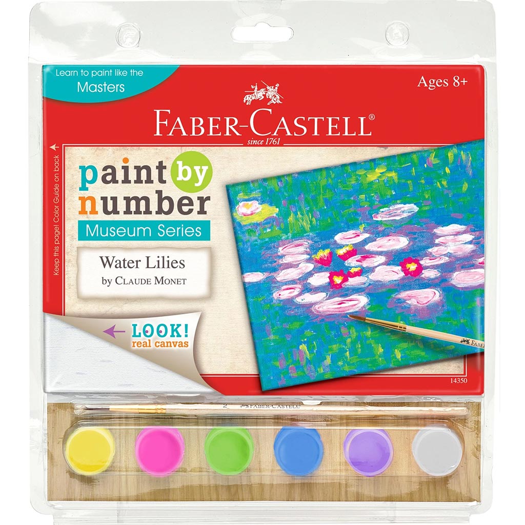 Paint By Number Kit 6in x 8in Water Lilies