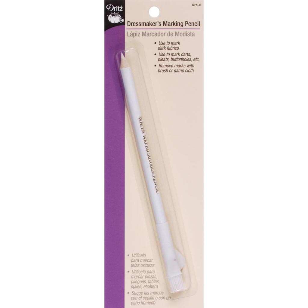 Dritz Dressmaker&#39;s Marking Pencil White