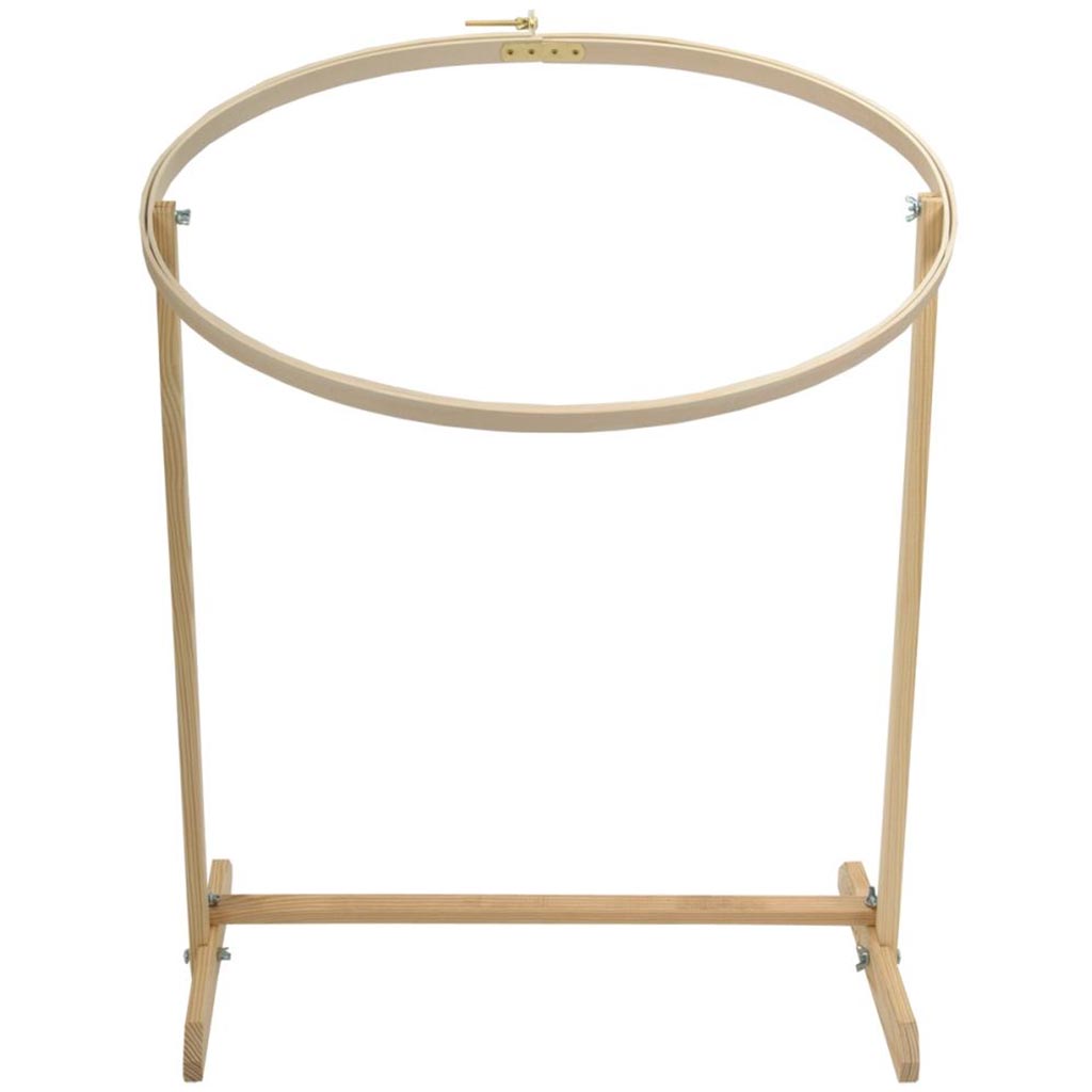 Frank A. Edmunds Wood Hoop &amp; Floor Stand