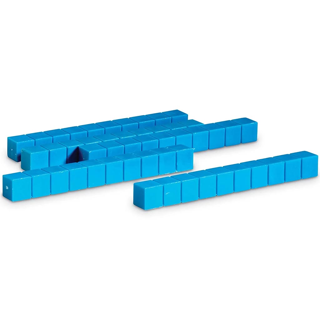 Plastic Base Ten Rods Set of 50