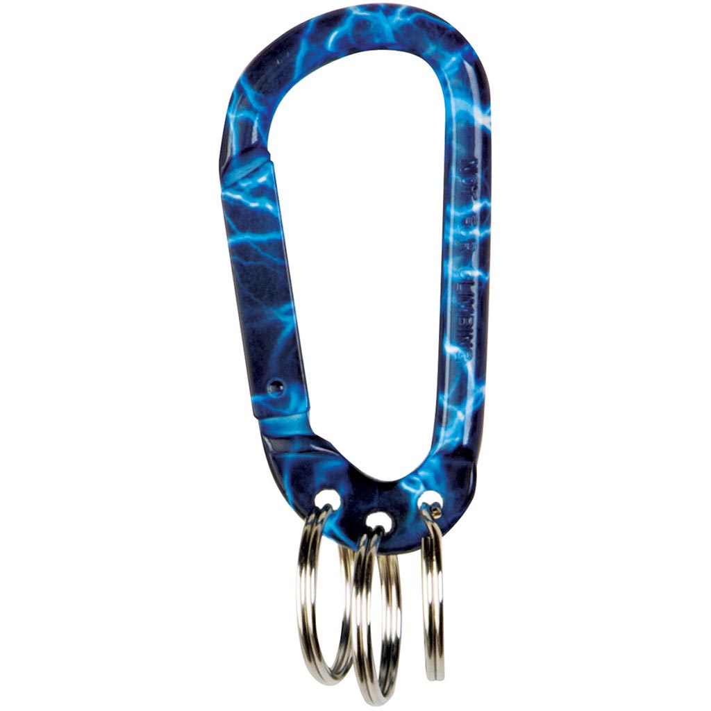 Lightning Carabiner Aluminum Keychain