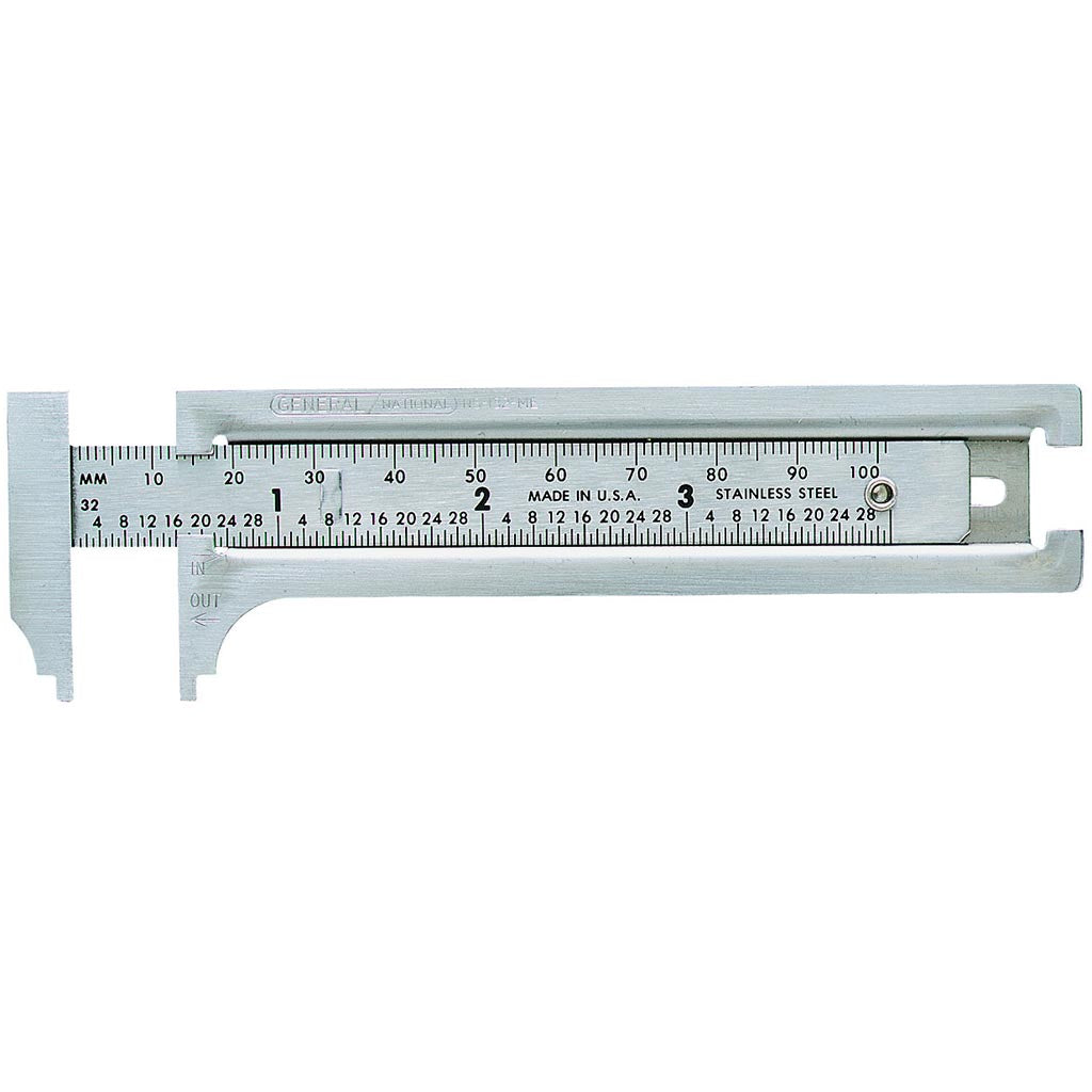 Inside And Outside Pocket Caliper Read