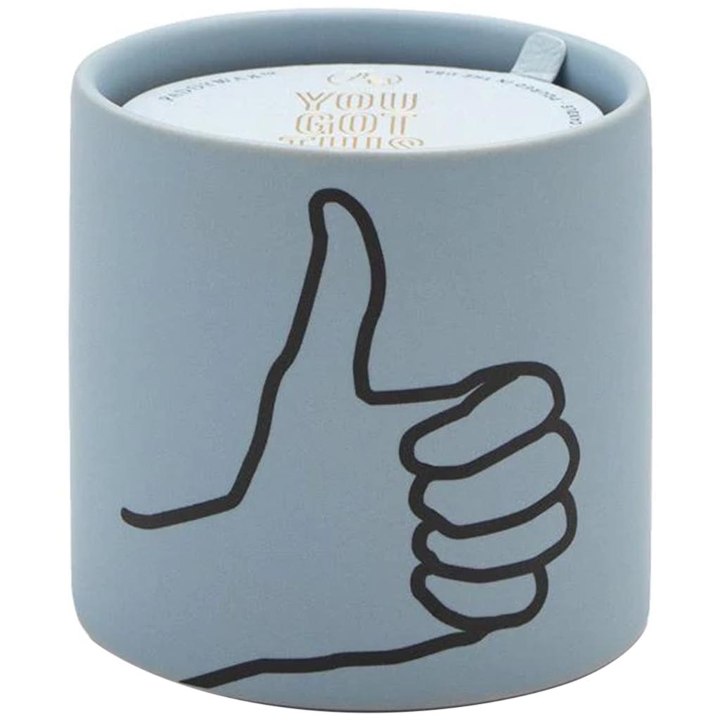 Impressions 5.75oz Blue Ceramic &quot;You Got This&quot; Mint Leaf &amp; Cardamom