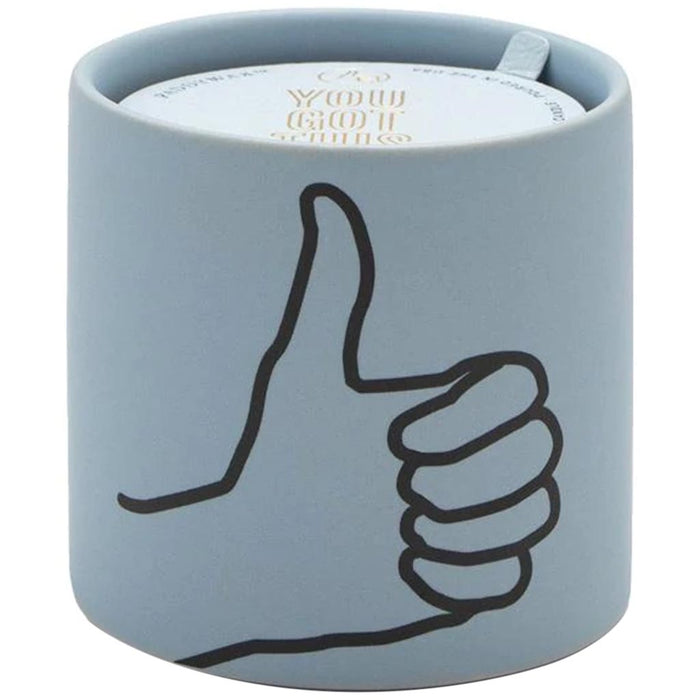 Impressions 5.75oz Blue Ceramic "You Got This" Mint Leaf & Cardamom