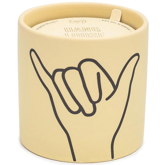 Impressions 5.75oz Yellow Ceramic "Hang Loose" Ocean Rose & Bay