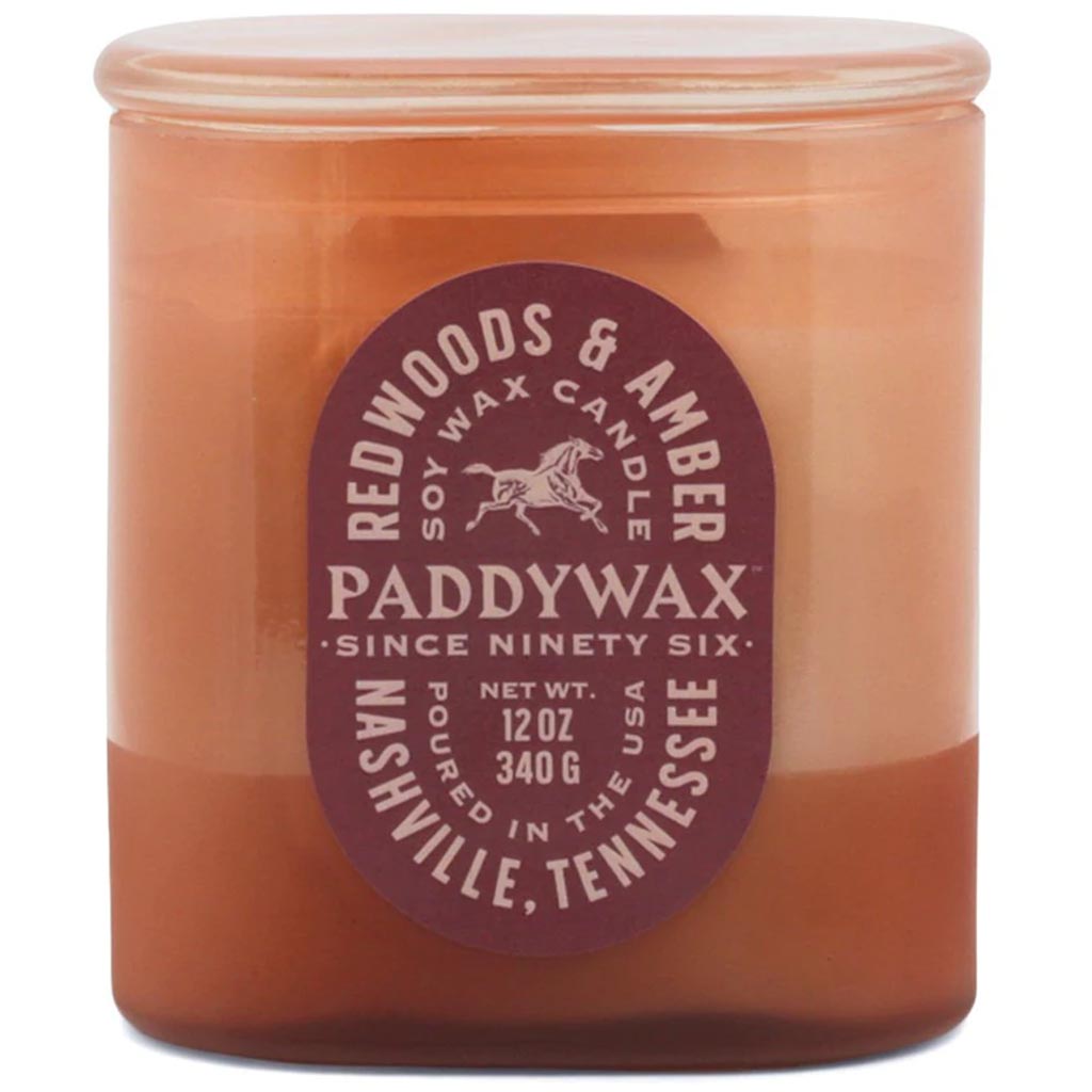 Vista Candle Redwood &amp; Amber 12oz