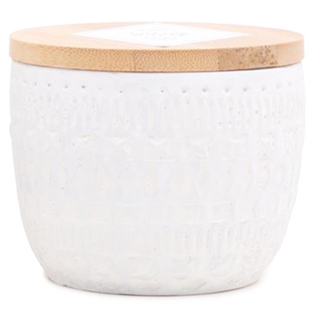 Sonora Cotton &amp; Teak Scented Candle 3oz