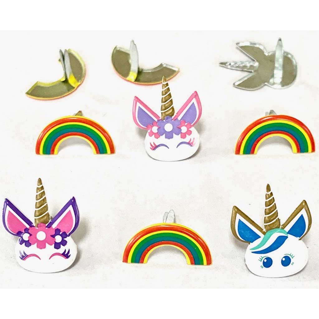 Eyelet Outlet Brads Unicorn