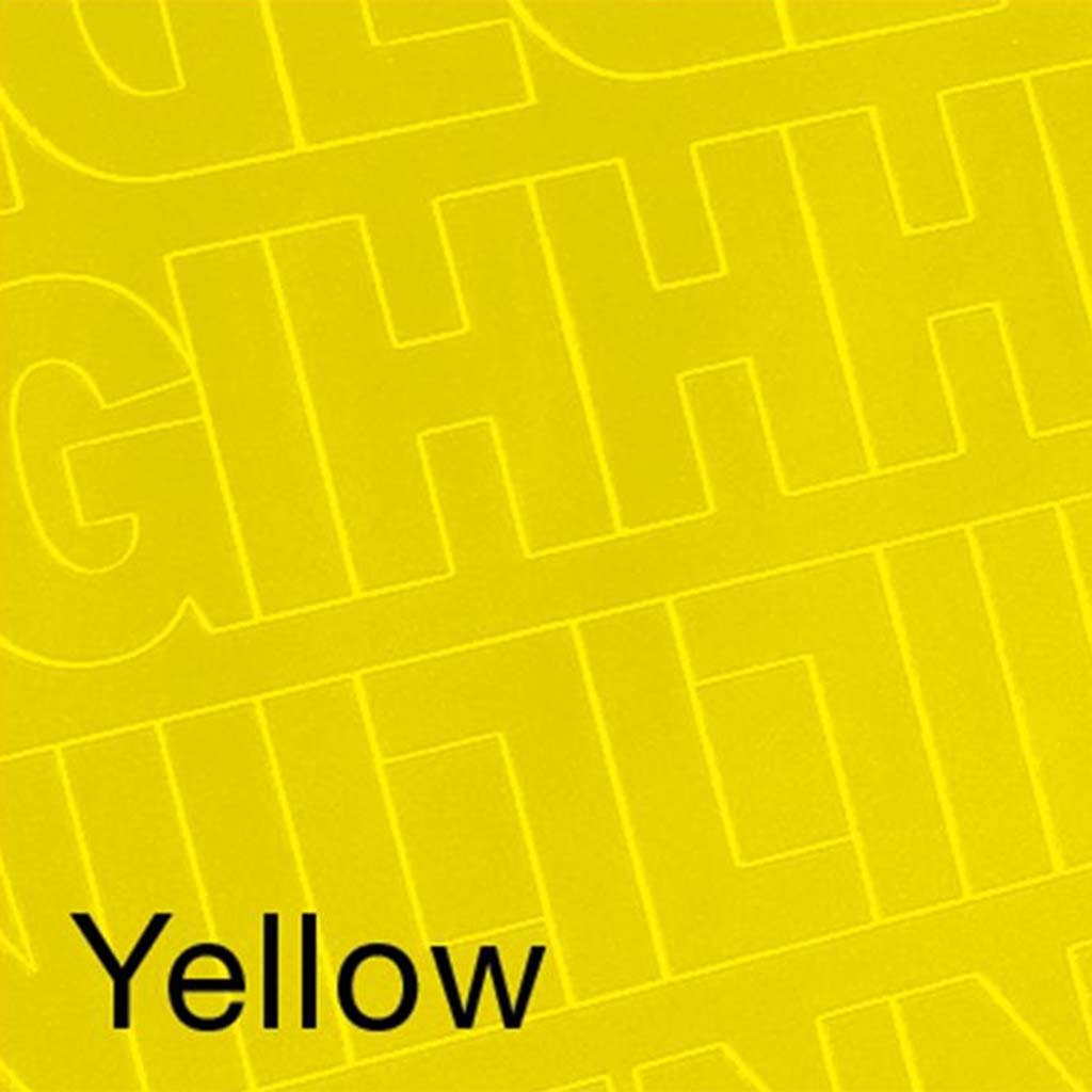 Vinyl Letters &amp; Numb Gothic/Yellow