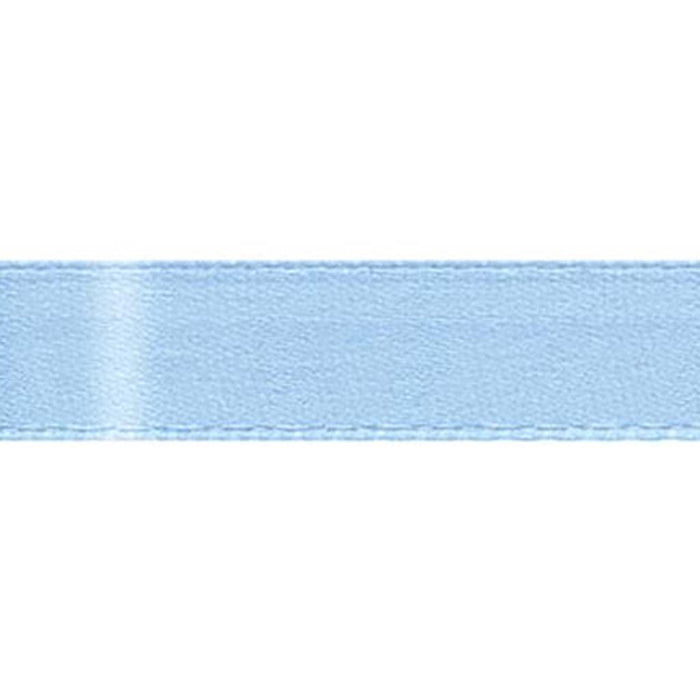 Single Face Satin Ribbon 3/8In X 20Yd, Light Blue