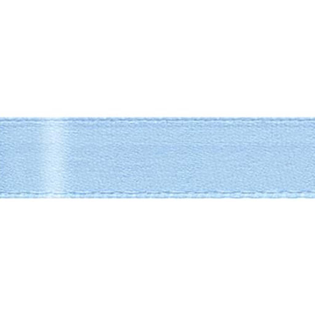 Single Face Satin Ribbon 3/8In X 20Yd, Light Blue