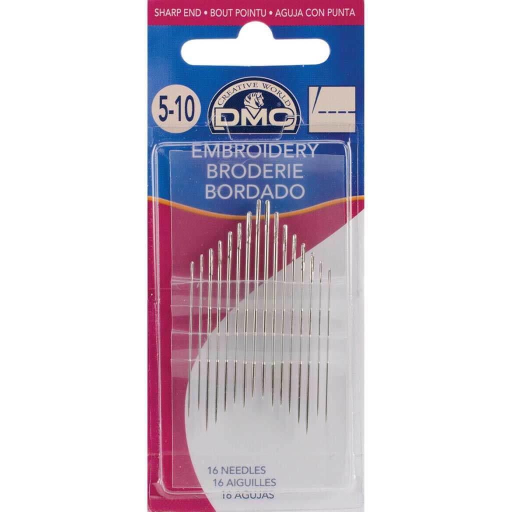 EMBROIDERY NEEDLES 3/9 16PCS 