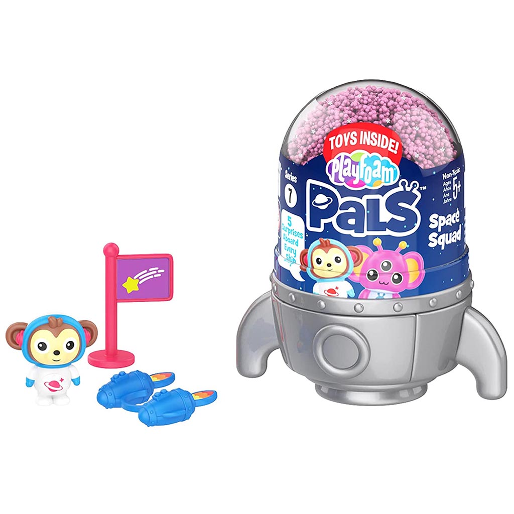 Playfoam Pals Space Squad 2 Pack Blue Violet