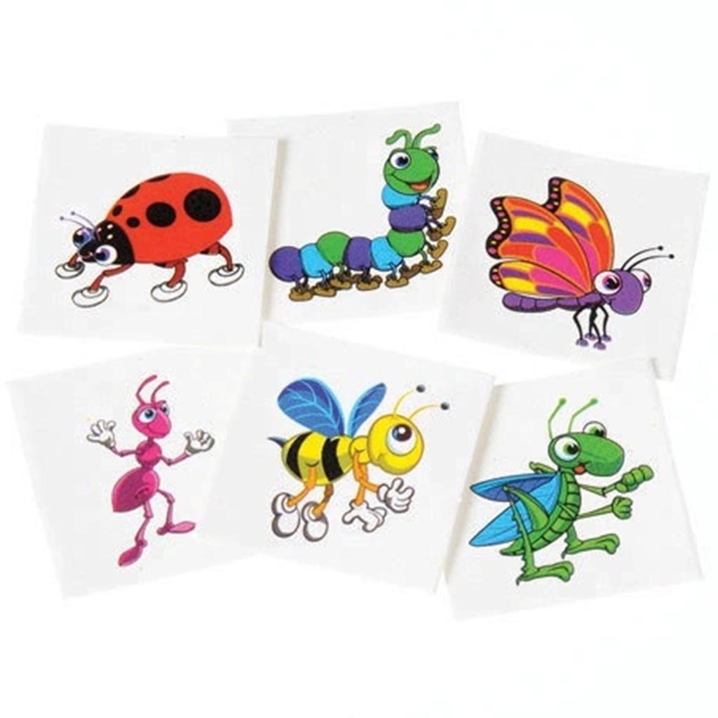 Insect Temporary Tattoos