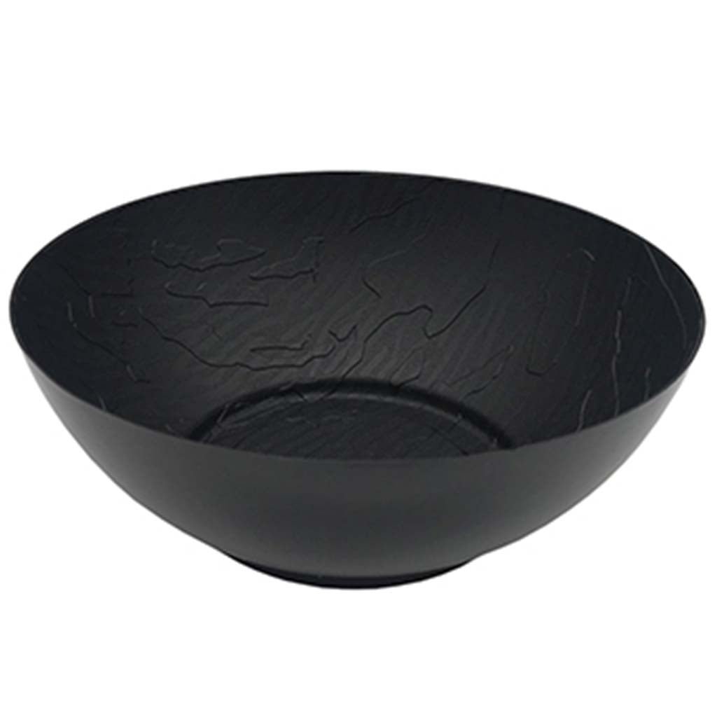 Black Rugged Slate Bowls 21oz, 20ct