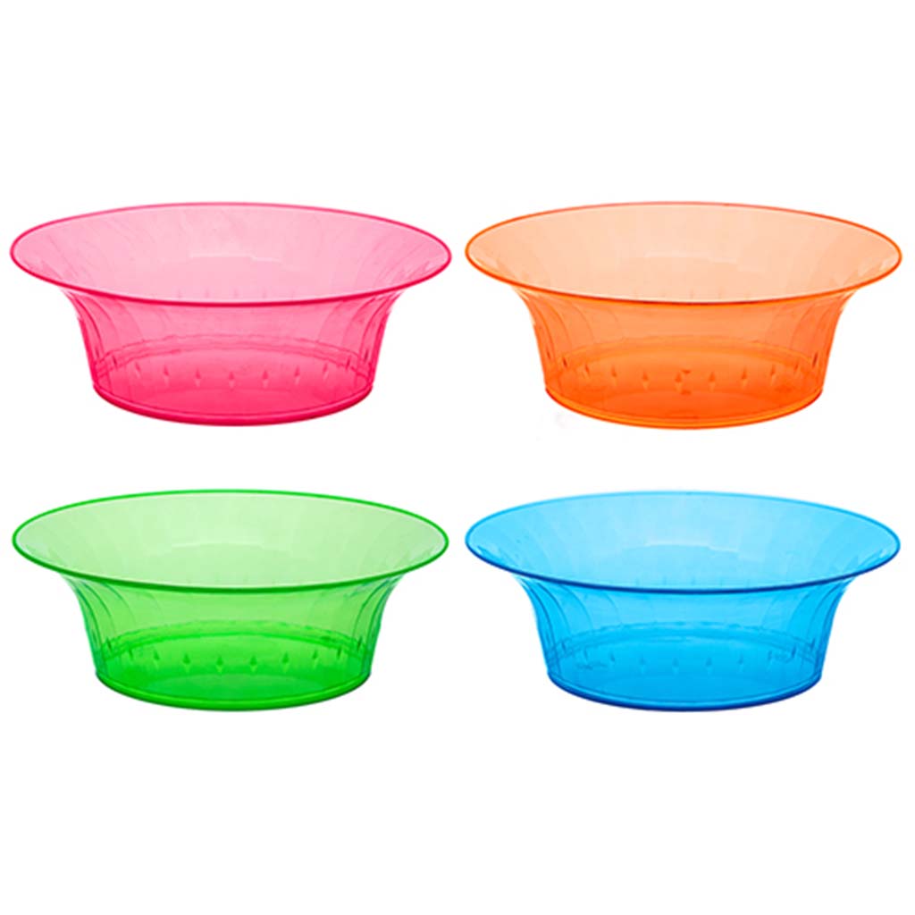 Assorted Neon Bowls 10oz, 20ct