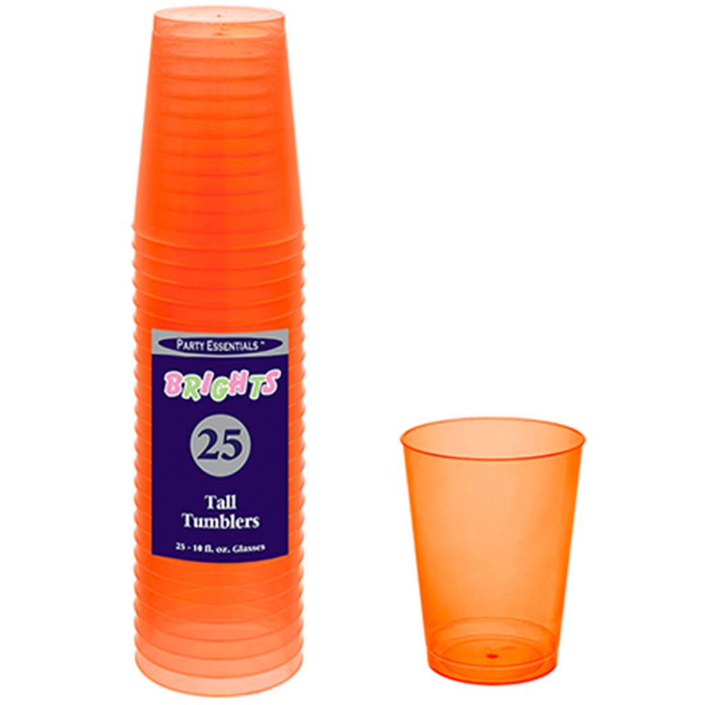 Neon Orange Tumbler 10oz